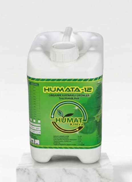 Humata 12 Leonardit Menşeli Sıvı Humik Asit Organik Sıvı Gübre 5 L